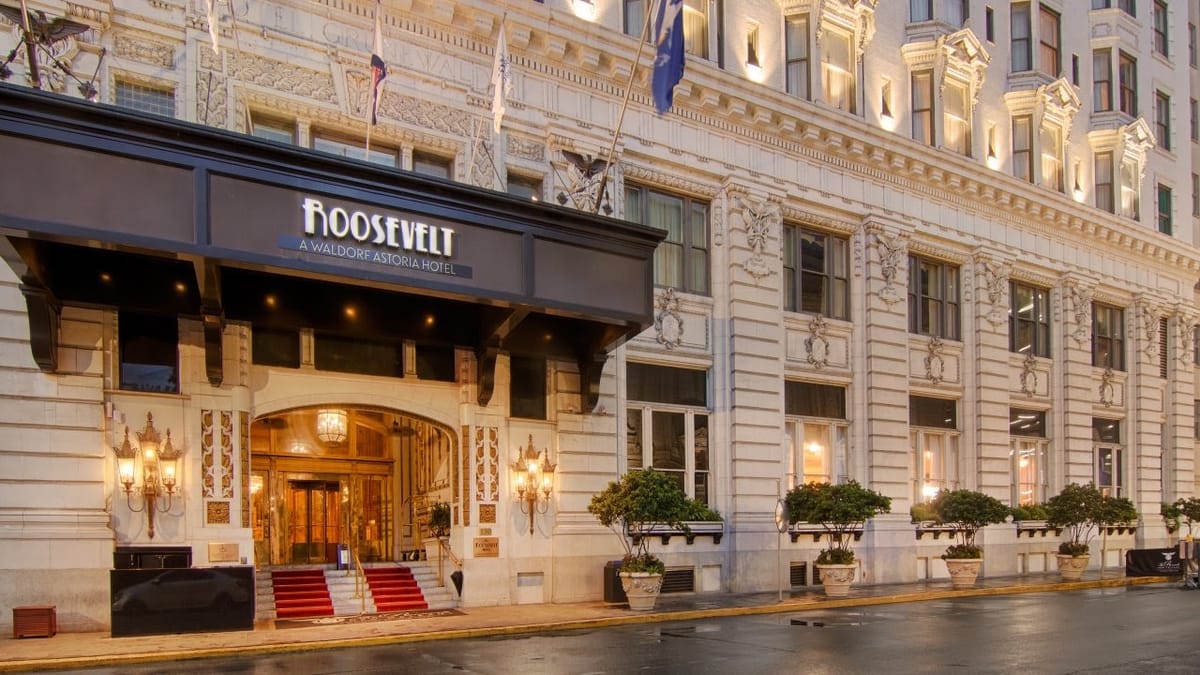 The Roosevelt New Orleans, A Waldorf Astoria Hotel — 1